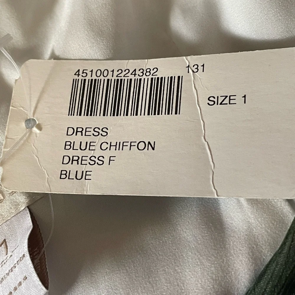 NWT Chico’s chiffon dress - Picture 6 of 6